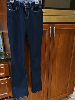 PAIGE Dark Indigo Bootcut Jeans